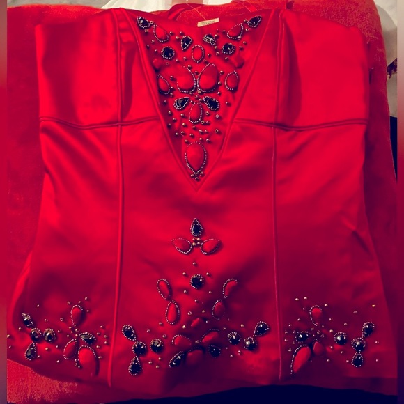 CACHE CORSET TOP SIZE 0 - Picture 2 of 10